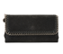 Stella McCartney Falabella Flap Continental Wallet, &pound;90, Accessories, Black, Faux Leather, Front view